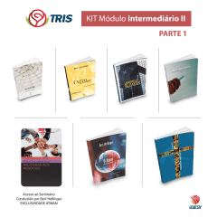 KIT Módulo Intermediário II - 4° Imersão TRIS - IDESV - Parte 1